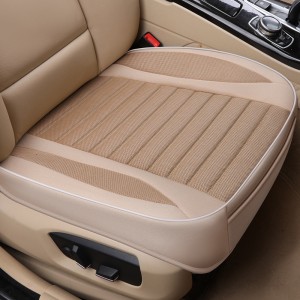 Car Seat Cover Flax Cushion Universal Breathable For Four-door Sedan Suv Car Seat Protection